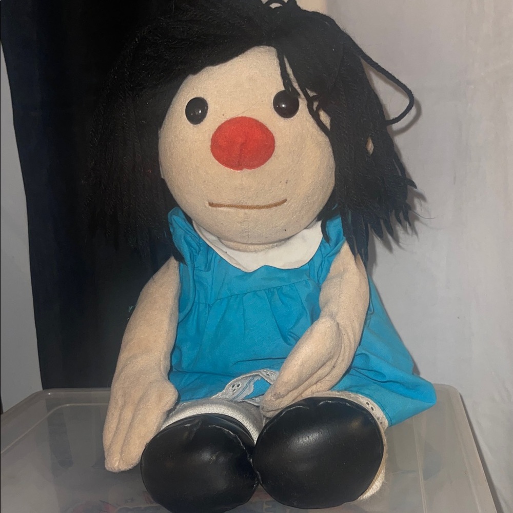 Vintage Molly Rag Doll Plush – The Big Comfy Couch PBS Kids TV Show Toy 1990s